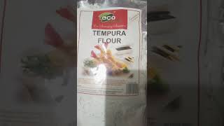 TEMPURA FLOUR Coating Mix tempura coating fish prawns chicken [upl. by Palua]