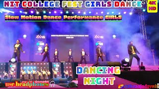 College Fest Girls Dance Performance sparsh 2024 svnit surat nitfest dancevideo svnit dance [upl. by Lucille226]