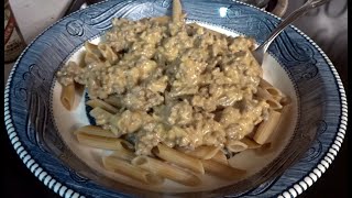 Ground Meat Stroganoff [upl. by Quill]