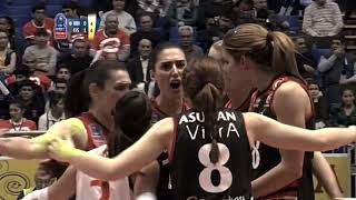 Neslihan Demir vs Vakifbank  CL Semifinal 2014 [upl. by Eibreh]