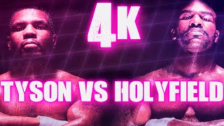 Mike Tyson vs Evander Holyfield I Highlights 4K [upl. by Melentha]