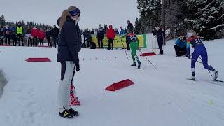 Ingeborg Rustad langrenn junior NC2 Granåsen februar 2024 [upl. by Margeaux310]