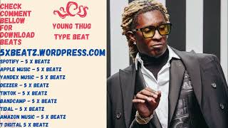 Young Thug  Brass  Type Beat  Empire  2024 [upl. by Alisan303]