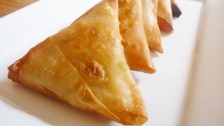 Episode 36  Ramadan Series Chicken Samosas  Samoussas Poulet [upl. by Pricilla]