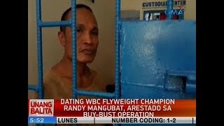 UB ExWBC Flyweight Champion Randy Mangubat arestado sa buybust operation sa Cavite [upl. by Giddings]