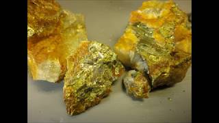 Pyrite or Chalcopyrite Chemical Analysis Rock and Mineral Identification [upl. by Niai]