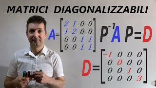 Matrici diagonalizzabili  con esercizio desame svolto [upl. by Africa955]