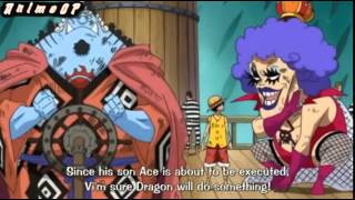 Luffy Reveals Aces Father To Ivankov English Sub [upl. by Preiser784]