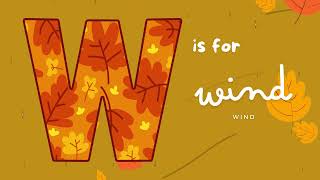 The Alliterative Autumn Alphabet • Learn Letters A to Z • Featuring Fall • Video Books for Toddlers [upl. by Ard687]