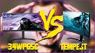 Melhor monitor CUSTO BENEFÍCIO Ultrawide 34 em 2023 Husky tempest X LG 34WP65CB X Dell s3422DWG [upl. by Ayetal]