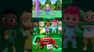 Bebefinn Pinkfong X Scary Boss Baby Coffin Dance Song Cover 1163 Tiles hop shorts [upl. by Ahtennek312]