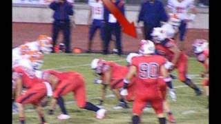 Harlingen Cardinals DE 90 Domingo Rincon  2009 Highlight Video  Part 1of2 [upl. by Hoshi]