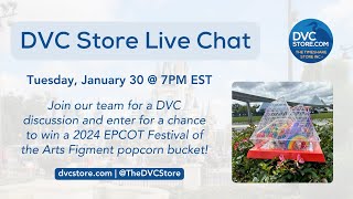 DVC Store Live Chat [upl. by Htinnek245]