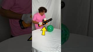 Whats Inside A Bowling Ball Crazy shorts [upl. by Alakim339]