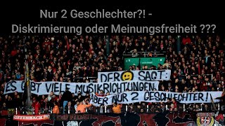 quotEs gibt viele Musikrichtungen aber nur 2 Geschlechterquot  Diskrimierung oder Meinungsfreiheit 2024 [upl. by Olney]