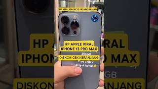 Diskon Apple Iphone 13 PRO MAX 256GB Termurah 2024  HP Apple Keren Viral [upl. by Philippa794]