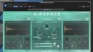 Airspace  VST amp AU Plugin Tutorial  Delay Section [upl. by Heilner635]