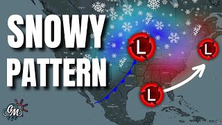 A SNOWY Pattern Is Moving In With WINTER STORMS Likely [upl. by Floris608]