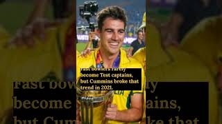 Did you know In 2021 Pat Cummins became the first fast bowler australia shorts cricket [upl. by Judon]