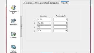 Aspel SAE 50 Configurar Las Leyendas En Los Esquemas De Impuestos wwwcursosaspelcom [upl. by Annemarie]