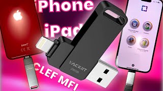 📱 VACKIIT 👉🏻 Une solution Stockage iPhone iPad Lightning 🤓 [upl. by Macey986]