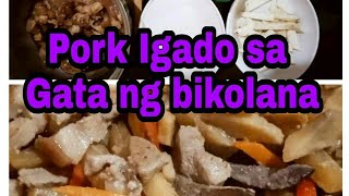 Pork Igado ng Bicolana [upl. by Atteuqcaj212]