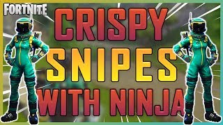 Fortnite  Crispy Snipes With Ninja  May 2018  DrLupo [upl. by Ramona]