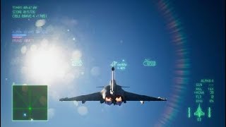 Rafale VS F22 ACE COMBAT™ 7 [upl. by Ruckman]