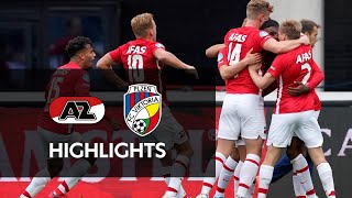 Highlights AZ  Viktoria Plzeň  UEFA Champions League [upl. by Frechette]