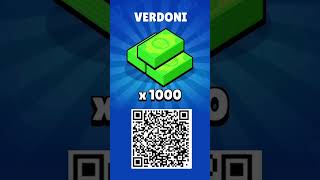 1000 verdoni gratis per BRAWL STARS Iscrivi al mio canale brawlstars spongebob [upl. by Petr944]