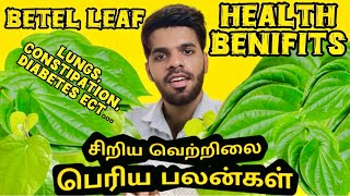 Betel leaf health benefits  வெற்றிலை செம mass explained  Mukesh manickamani [upl. by Rena]