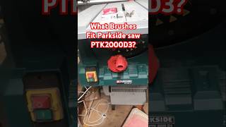 What Brushes fit Parkside PTK2000D3 saw powertools powertoolsrepairing parkside shorts [upl. by Modesty83]