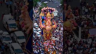 India ki biggest Murti haydrabad ganeshchaturthi visrajan teamdws yiutubeshort youtuber [upl. by Niotna]