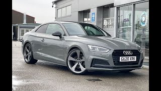 Used Audi A5 20 TFSI 35 Black Edition S Tronic I Motor Match Stafford [upl. by Askwith697]