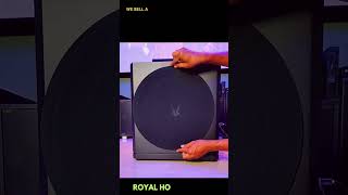 Arendal 1723 1S 138 Inch Subwoofer Unboxing subwoofer royalhomecinemas GaneshVommi [upl. by Attenyl662]