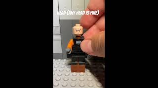 How to build Lego Nine Tailed Fox minifigure lego scp MTF [upl. by Aggi]