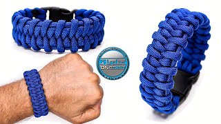 Amazing Paracord Bracelet Fishtail Belly Knot Tutorial [upl. by Alejo158]