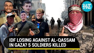 AlQassam Vs IDF Battle Claims Lives Of Five More Israeli Soldiers Toll mounts to 127  Watch [upl. by Tigirb]