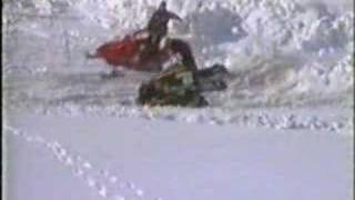 Crash  Snowmobile Crash in Iceland [upl. by Monteith153]