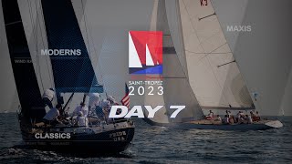 Voiles de SaintTropez 2023  Ikra vs Pride [upl. by Odnomor]