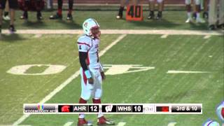 High School Football Woodbridge vs Bishop Ahr [upl. by Strohben]