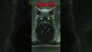 Horror Cats cat aicat shorts [upl. by Larrej]