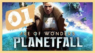 quotTactical Empire Buildingquot Age Of Wonders Planetfall Gameplay PC Lets Play Part 1 [upl. by Mcmath]