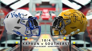 2024 Homecoming Kapaun Football v WichitaSoutheast [upl. by Ellehcyar]