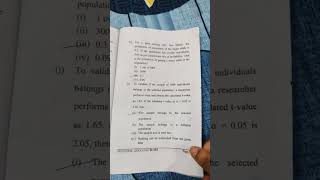 MSc Zoology Internal exam question paper CC6 neet status shorts motivation study [upl. by Aramaj]