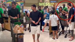 When Lionel Messi Goes shopping as a normal person  This Happened [upl. by Atinaujnas]