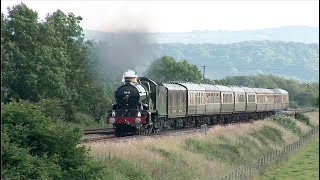 GWR Castle Class 460 5043 “Earl of Mount Edgcumbe” Mainline Steam Compilation [upl. by Eetsirhc237]