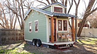 This Incredible Stunning Tiny House Will Blow Your Mind  Tiny House Tour [upl. by Ahsiele398]