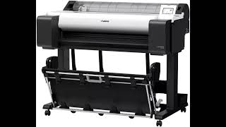 Canon’s image PROGRAF series Printer designed to withstand outdoor conditions [upl. by Aikram]