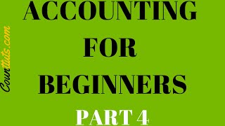 Accounting for Beginners  Part 4  Accruals amp Prepayments [upl. by Eirol950]